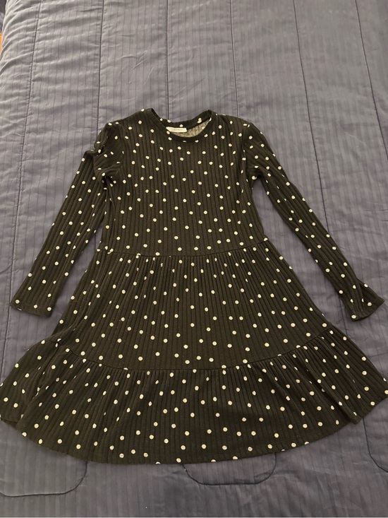 Dresses & Skirts - Zara Polka Dot Sweater Dress Long Sleeved Size Small
